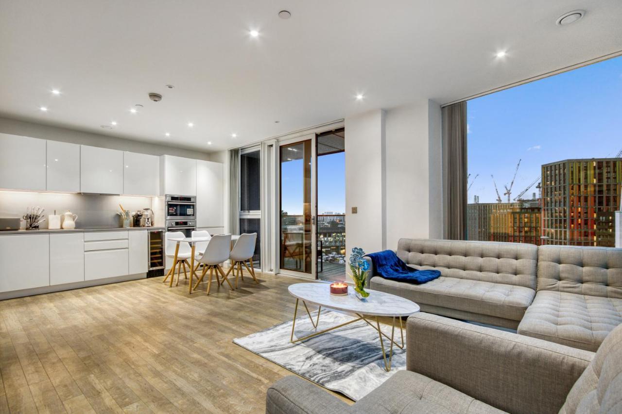 2 Bed 2 Bath Next To Nine Elms Station - Zone 1 Apartment London Bagian luar foto
